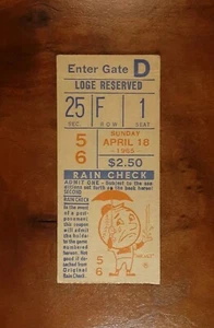 Boleto de debut Tug McGraw MLB 1965 Mets "¡Ya tienes que creer!" World Series Hero 1969 - Imagen 1 de 19