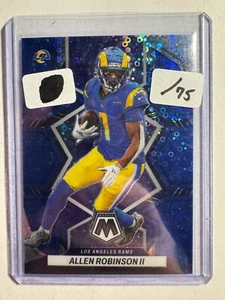 K272,613 - 2022 Panini Mosaic Mosaic No Huddle Blue #111 Allen Robinson II #/75 - Picture 1 of 1