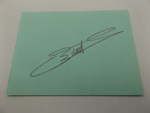 5" x 3.5" AUTOGRAPH BOOK PAGE SIGNED BY ERIK COMAS - MOTORSPORT F1 - Picture 1 of 1