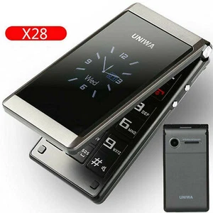 UNIWA X28 2,8/1,77 cala funkcja SOS duży telefon z klapką na guziki dla osób starszych - Zdjęcie 1 z 11