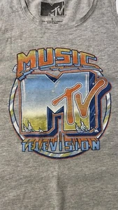 WOMEN 2019 MTV SIZE SMALL MUSIC TELEVISION TANK TOP SHIRT - Picture 1 of 4