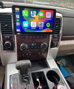 For 2009 2010 2011 2012 RAM 10" Touch Android CarPlay Radio Stereo GPS Head Unit - Picture 1 of 23