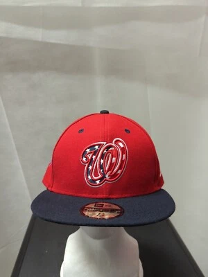 Washington Nationals New Era 59fifty 7 5/8 Bryce Harper Stitched Signed MUSA - Image 1 of 4