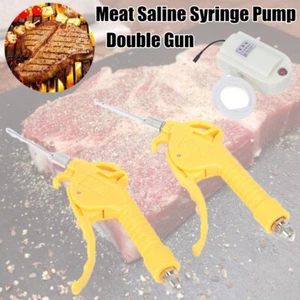 Meat Injector Gun Pump with Hose, Stainless Steel Electric Marinade Injector - Picture 1 of 9