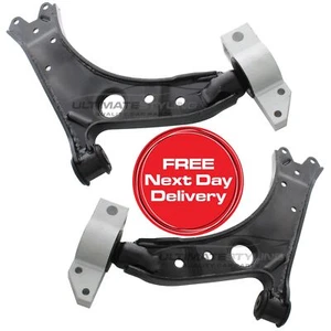 VW Caddy Maxi Van 2010-2016 Steel Front Lower Suspension Wishbone Arms 1 Pair - Picture 1 of 12
