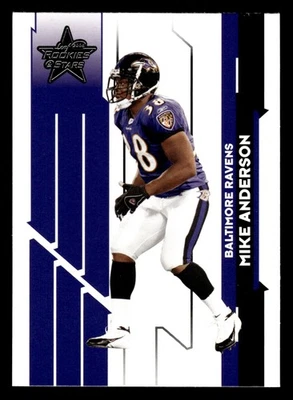 Mike Anderson 2006 Leaf Rookies & Stars #10 Baltimore Ravens - Image 1 of 2