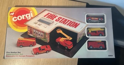 Juego de regalo estación de bomberos Corgi Juniors 3053. NUNCA FUERA DE CAJA Foto 1 de 4