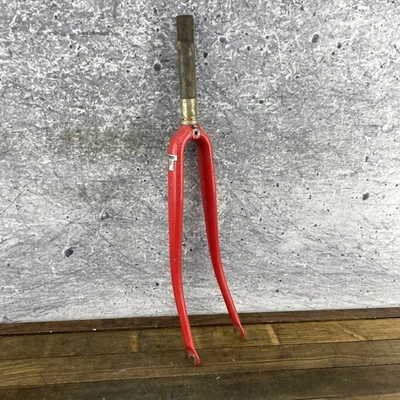 Vintage Trek Road Bike Fork 1" Threaded 700c Bonded Alloy USA Short 6" 25.4mm - Image 1 of 4