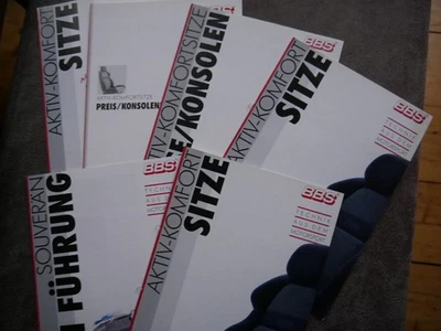 Brochures BBS alloy rims seats Audi BMW Ford Opel Mercedes Seat VW Motorsport - Image 1 of 4