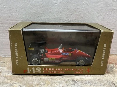 FERRARI 126 C4 F1 1984 MICHELE ALBORETO BRUMM 1/43 - Immagine 1 di 4