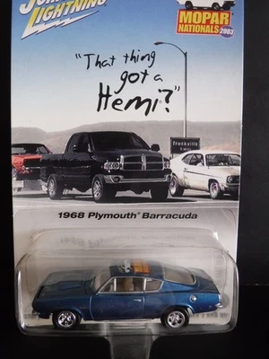 Johnny Lighting-2003-Mopar Nationals-68 普利茅斯梭子鱼 — 第 1/4 张图片