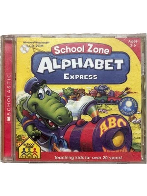 School Zone Alphabet Express Preschool CD over 140 activities Age 3-6 - Image 1 of 3