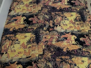 JAMS World RAYON Challis FABRIC 45 x 45 Remnant HAWAIIAN Aloha SHIRT Yard HAWAII - Picture 1 of 3