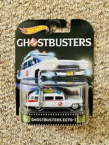 Hot Wheels Real Riders Ghostbusters Ecto-1 Collectors Edition 2015 With Case - Picture 1 of 4