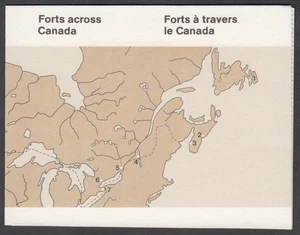 Canada - BK87 Canadian Forts Booklet (1050-1059) - MNH - Picture 1 of 3