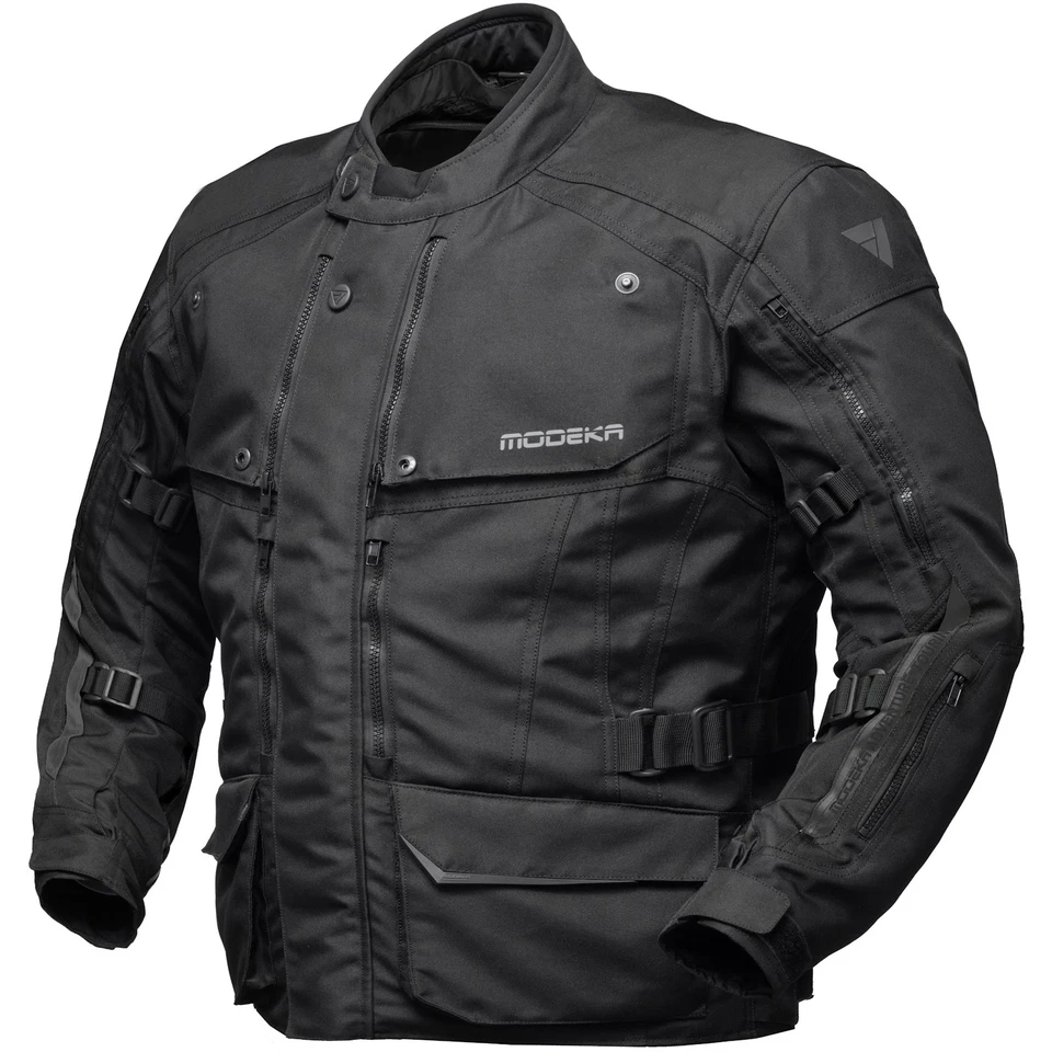 Modeka Varus Plus Textile Motorradjacke schwarz Wasserdicht Tourenjacke - Bild 1 von 1