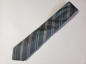 Marvin Brown - Original 6 Ply Mu;ti Color Stripe Tie - Picture 1 of 2