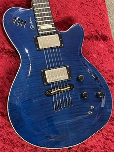 Godin LGX-SA Trans Blue 2008 #GG5xe - Picture 1 of 10