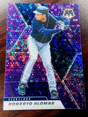 Roberto Alomar #5 2021 Panini Mosaic Cleveland Indians /50 Foto 1 de 2