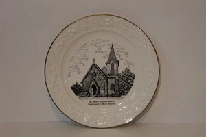 St. James Episcopal Church Hendersonville, North Carolina Commemorative Plate - Picture 1 of 4