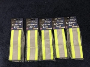 LOT OF 5 BAGS SAYRE RE-FLEX BAND 3M SCTOCHLITE REFLECTIVE MATERIAL MADE IN USA - Picture 1 of 9