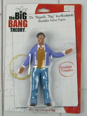 Figura Raj Posable Flexible Big Bang Theory Nueva S210 Foto 1 de 2