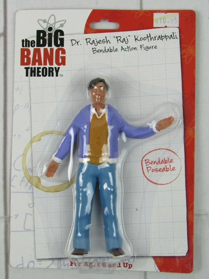 Big Bang Theory Bendable Raj Figure by Wonderland 004046