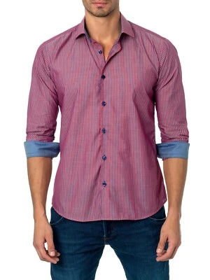 JARED LANG NAVY/BLUE STRIPED SHIRT (SIZE 2XL) NWT - Image 1 of 2