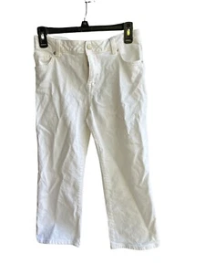 Girls White Cat And Jack Straight Jeans Size XL 14 - Picture 1 of 2
