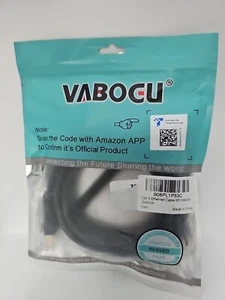 Vabogu Cat 8 Ethernet Cable High Speed Internet Cable Heavy Duty 6 ft. - Picture 1 of 3