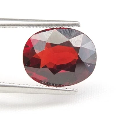 SHOLA Echt 4,58 Ct Natürlicher Rot Mosambik Granat aus Mosambik - Bild 1 von 2