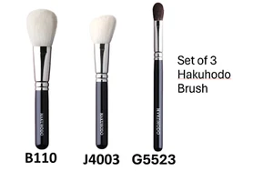 Hakuhodo brush set of 3 - Picture 1 of 1