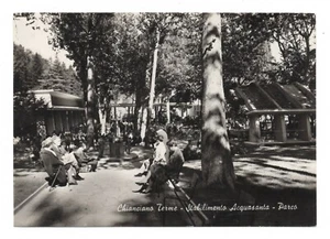 SIENA CHIANCIANO TERME STAB. ACQUASANTA CARTOLINA VIAGGIATA ANIMATA ANNO 1971 FG - Imagen 1 de 2