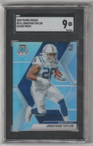 2020 Panini Mosaic JONATHAN TAYLOR SILVER Prizm. SCG 9 Mint! The Colts - Picture 1 of 2