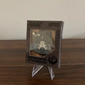 Fallout Brotherhood of Steel Helmet AR Pin - Picture 1 of 7