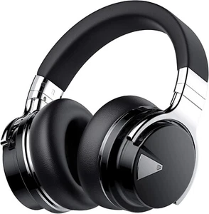 E7 Active Noise Cancelling Headphones, Wireless Over-Ear Headphones with Microph - Picture 1 of 5