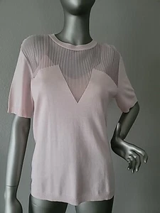 Max Mara Studio Pina transparentes Stricktop Größe Medium 595 $ - Bild 1 von 9