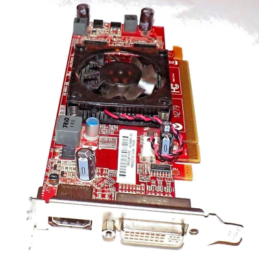 MSI ✔️ DP  DVI ✔️  Low profile ✔️PCI-E 16x 2.0 Video Card✔️ SFF ✔️ 19 Watts - Image 1 of 4