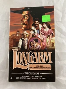 Longarm 434 And The Rock Springs Reckoning   Tabor Evans Western paperback  - Imagen 1 de 3