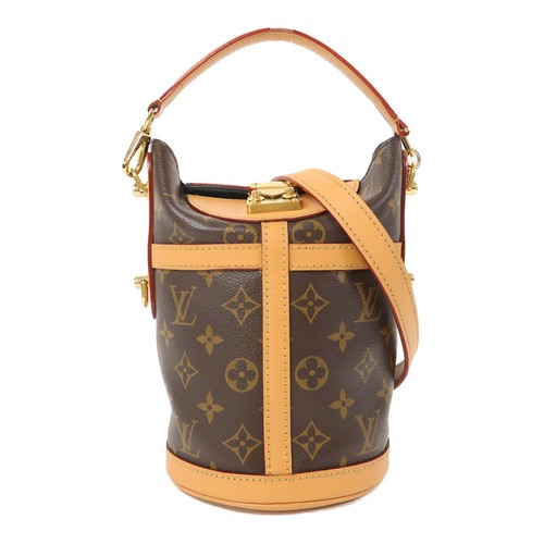 LOUIS VUITTON（LV） Borsa a tracolla Louis Vuitton LV GHW Duffle 2 vie M43587 monogramma marrone
