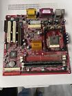 AMPTRON / PC 400 Intel Pentium 4 PC Computer Mother Board Tested With CPU & Ram