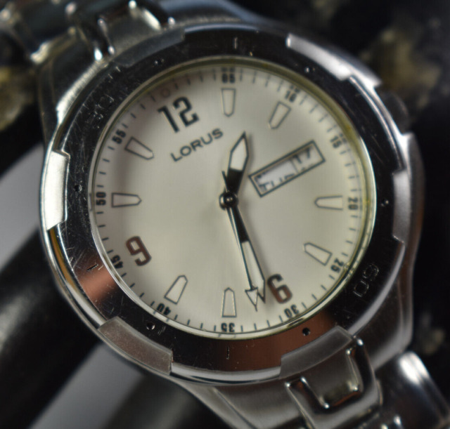Lorus Quartz Silver Band Wristwatches for sale | eBay
