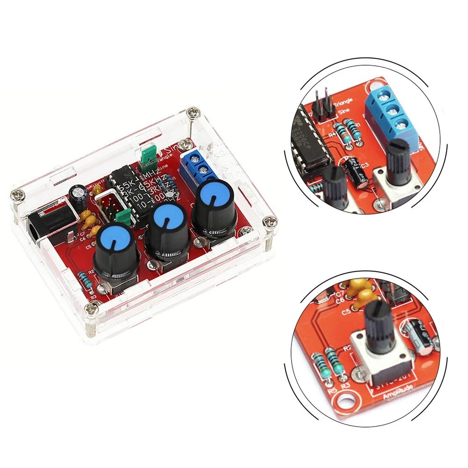 Sinus Dreieck Rechteck Signal Generator Kit 1Hz 1MHz einstellbare Frequenz - Bild 1 von 4