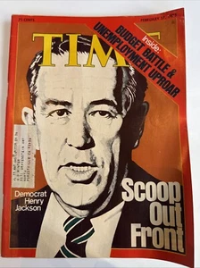 Time Magazine, February 17, 1975, Europe Henry Jackson, scoop out front - Picture 1 of 15