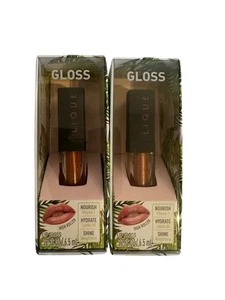 Brillo de labios 2 licuados High Roller vitamina E aceite de jojoba brillo creado por mujeres - Imagen 1 de 5