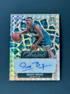 2024-25 Panini Mosaic Prizm Scripts Auto Muggsy Bogues Hornets NBA Basketball - Picture 1 of 2