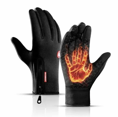 Thermal Windproof Waterproof Winter Gloves Touch Screen Warm Mittens Men Women. - Image 1 of 4