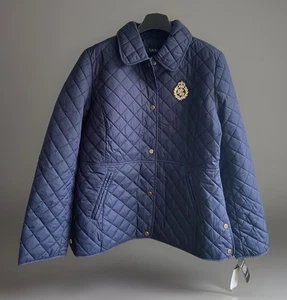 Ralph Lauren Polo Logo Steppjacke Classic Damen Gr. M Dk Navy 24575T NEU - Bild 1 von 4