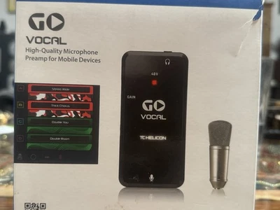 Preamplificador de micrófono de alta calidad TC Helicon Helicon GO VOCAL para dispositivos móviles Foto 1 de 2
