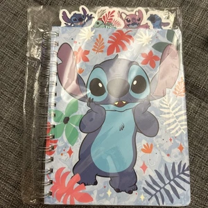 Disney Stitch Single Subject Notebook Multi-Color School Supplies - Picture 1 of 1